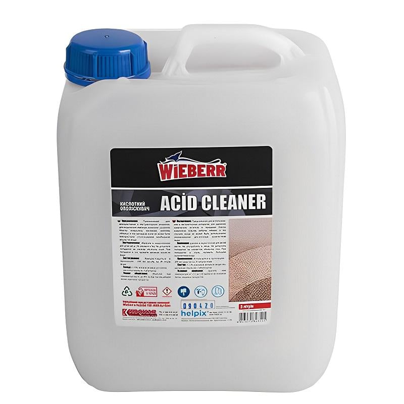 Кислотный ополаскиватель текстиля Wieberr Acid Cleaner 5 л (00000049922)