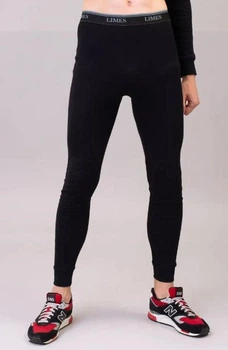 Чоловічі кальсони зимові бавовняні 2XL Чорний (22102)