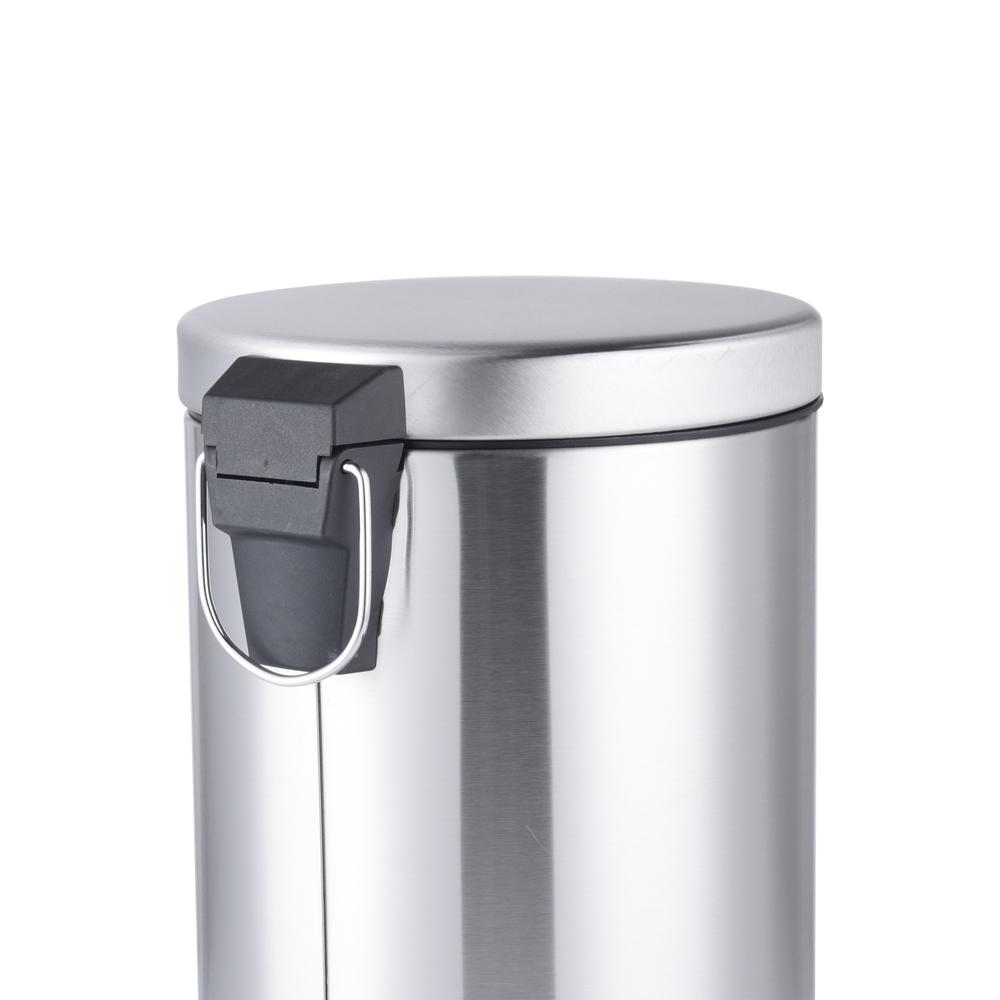 Відро для сміття MIXXUS Ellipse-TC0205 MI7076 з кришкою та педаллю 5 л Сатин (270597) - фото 8