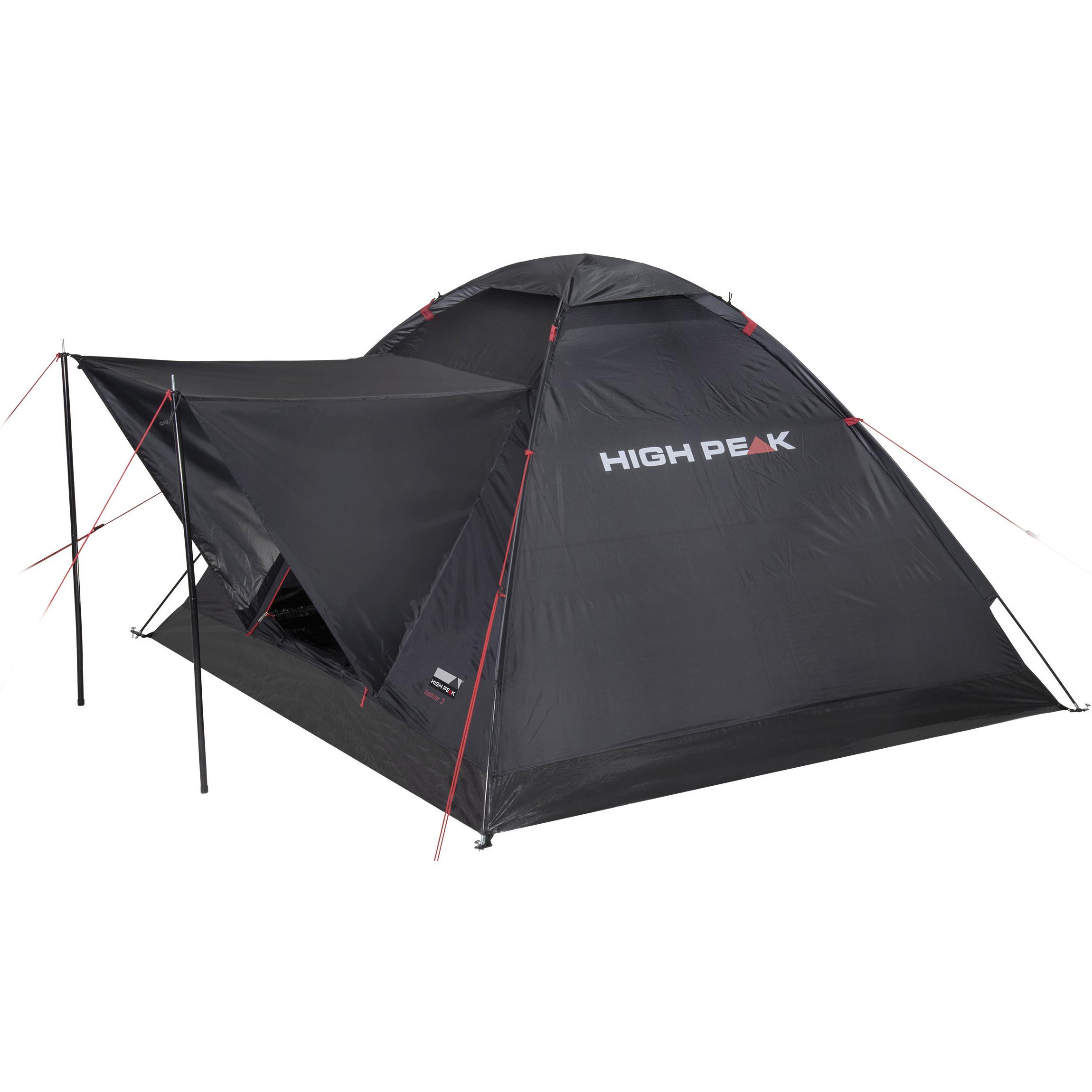 Палатка High Peak Beaver 3 Black (10320)