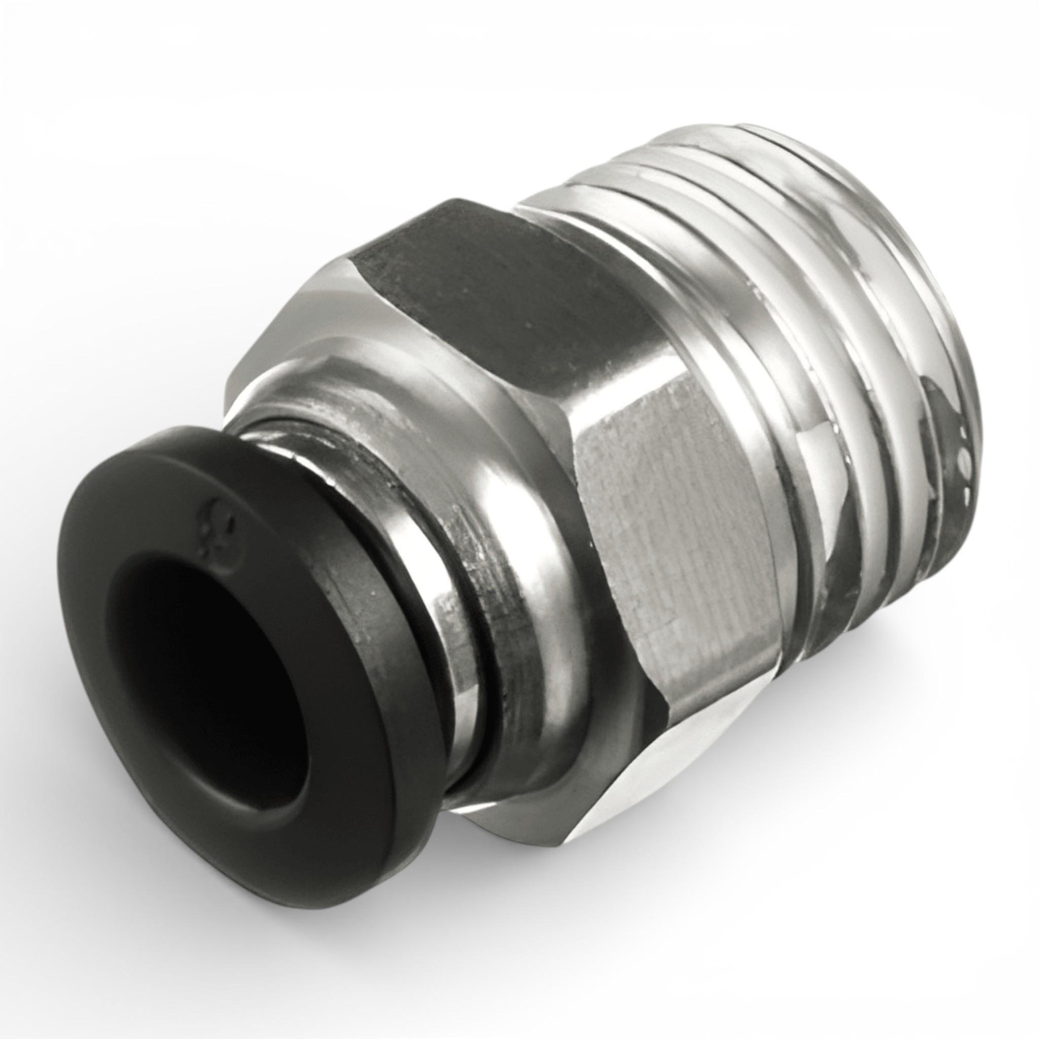 Соединение цанговое для шлангов полиуретановых Intertool PT-2301 6 мм 1/4" наружная резьба