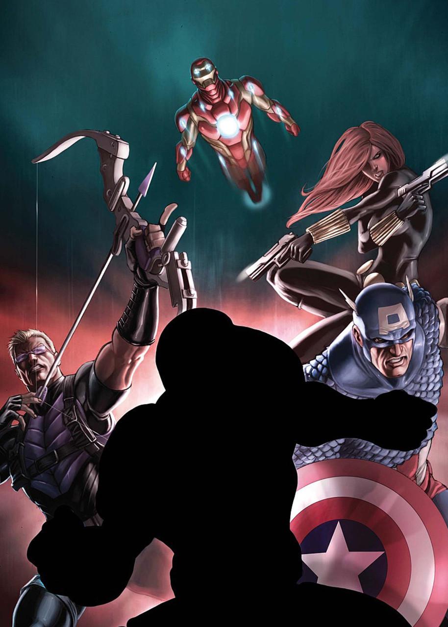 Картина постер Gee! Avengers Месники коміксне малювання 40х60 см AG.09.016