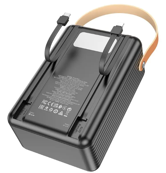 Повербанк з ліхтариком Borofone l3USB/2Type-C/Lightning/QC 80000 mАh (29669954) - фото 4 Повербанк з ліхтариком Borofone l3USB/2Type-C/Lightning/QC 80000 mАh (29669954) - фото 4