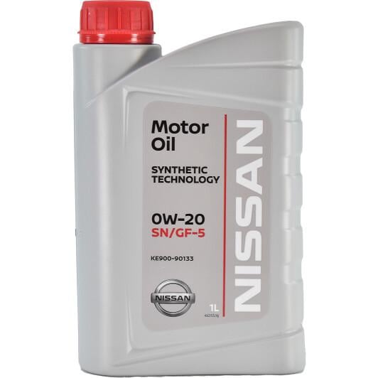 Олива моторна Nissan Motor Oil 0W-20 1 л (KE90090133)