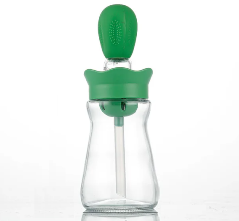 Диспенсер для масла с кисточкой Зеленый (1108)