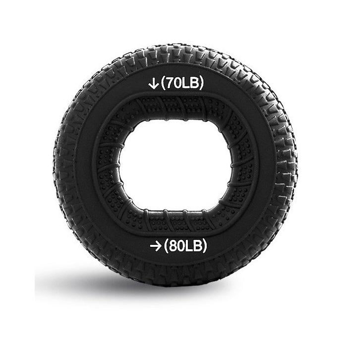 Еспандер кистьовий 2в1 для зміцнення пальців рук з навантаженням 70-80 фунтів 31,5-36 кг Чорний (R9130) Еспандер кистьовий 2в1 для зміцнення пальців рук з навантаженням 70-80 фунтів 31,5-36 кг Чорний (R9130)