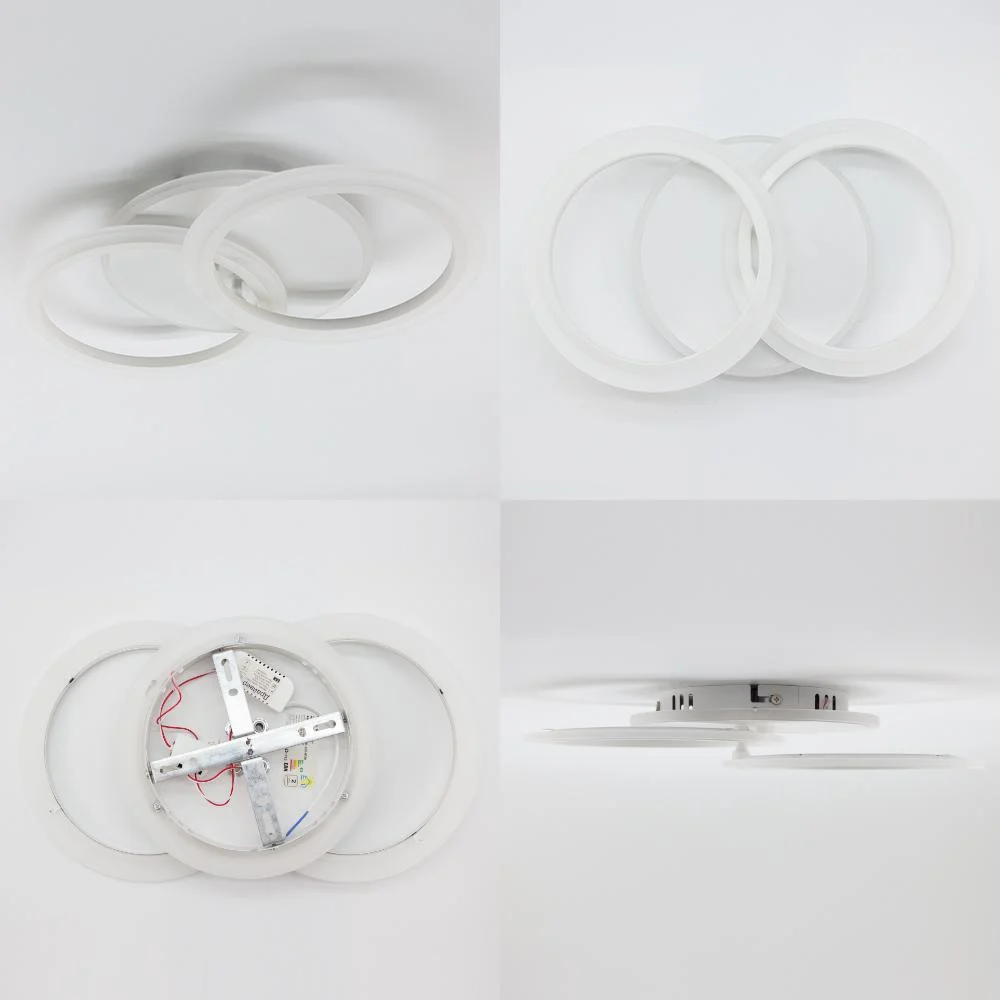 Люстра ESLLSE MOKA 3R LED 60 Вт 440x250x70 мм Белый (10564) - фото 5