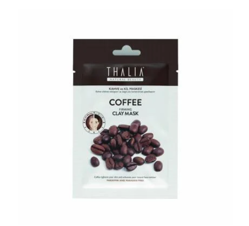 Маска для лица Thalia подтягивающая глиняная с кофеином 15 мл (221508)