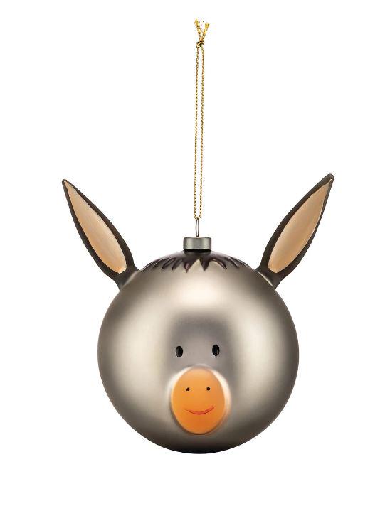 Игрушка елочная Alessi АѕіпеІІо 13,5х9 см (AMJ135)