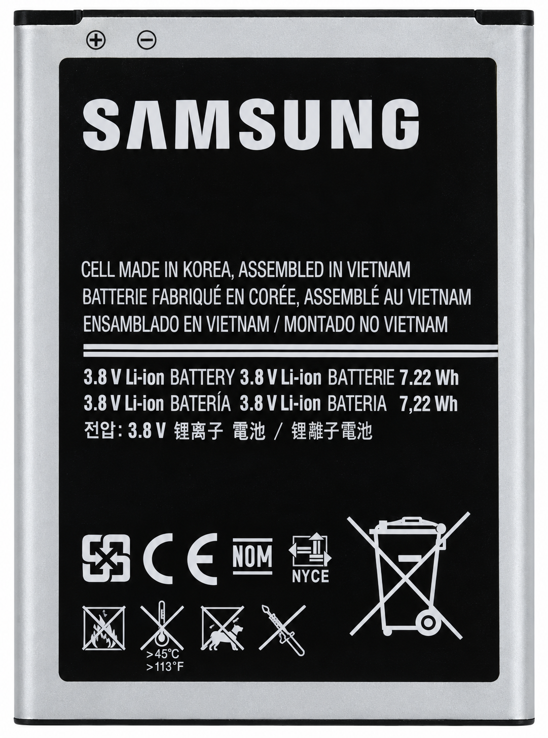 Акумуляторна батарея АА-клас для Samsung Galaxy S4 Mini I9190 (000013225)