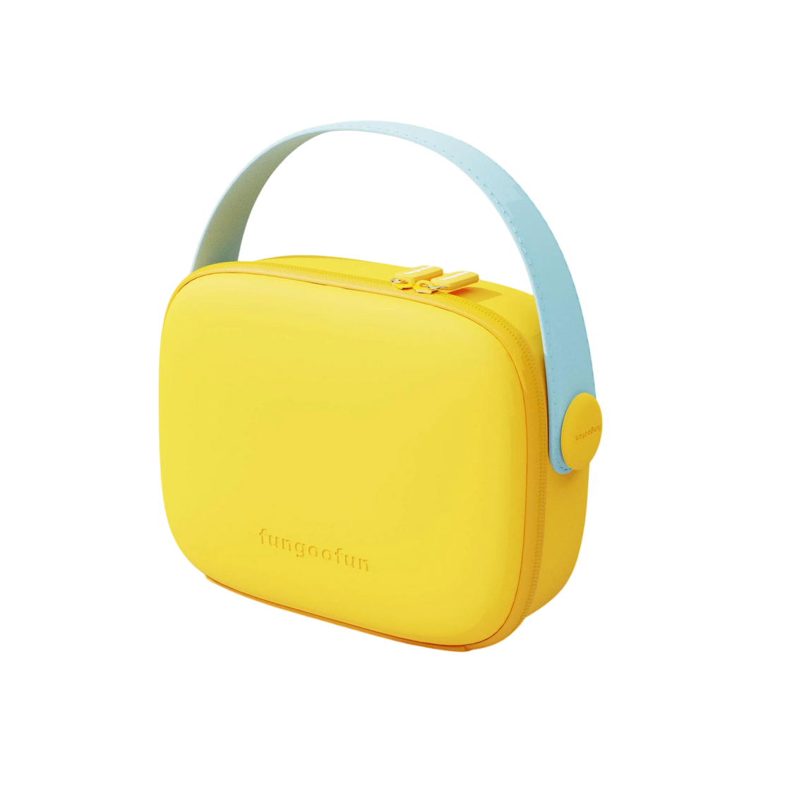 Косметичка Fungoofun EVA водонепроникна з відділеннями і вкладишем для пензликів Жовтий (906337)