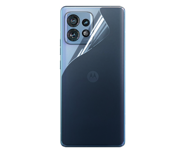 Пленка гидрогелевая противоударная Hydrogel Film для Motorola Edge 40 Pro на заднюю панель Transparent (PL-2867)