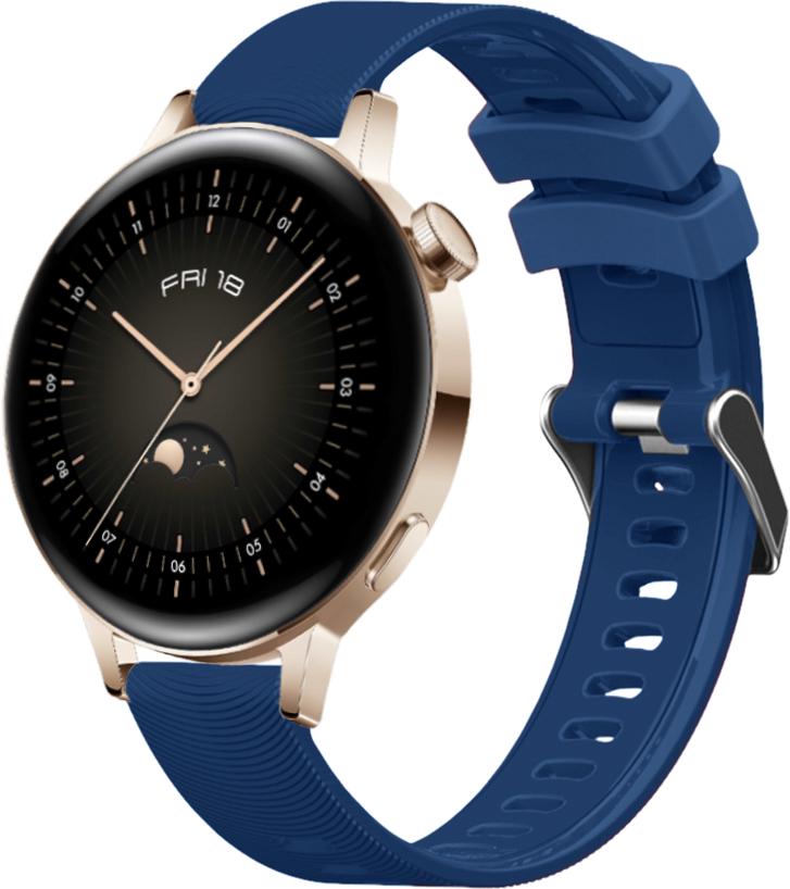 Ремешок Bend для Huawei Watch GT3 42 мм Dark Blue (26266-5D)