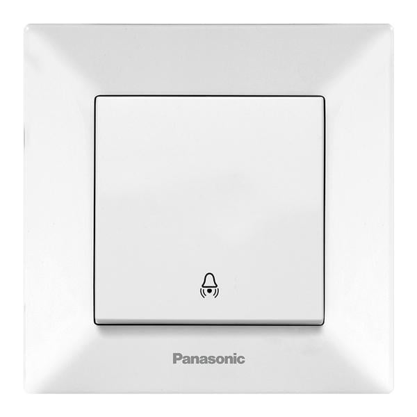 Кнопка звонка Panasonic Arkedia Slim Белый (480300036)