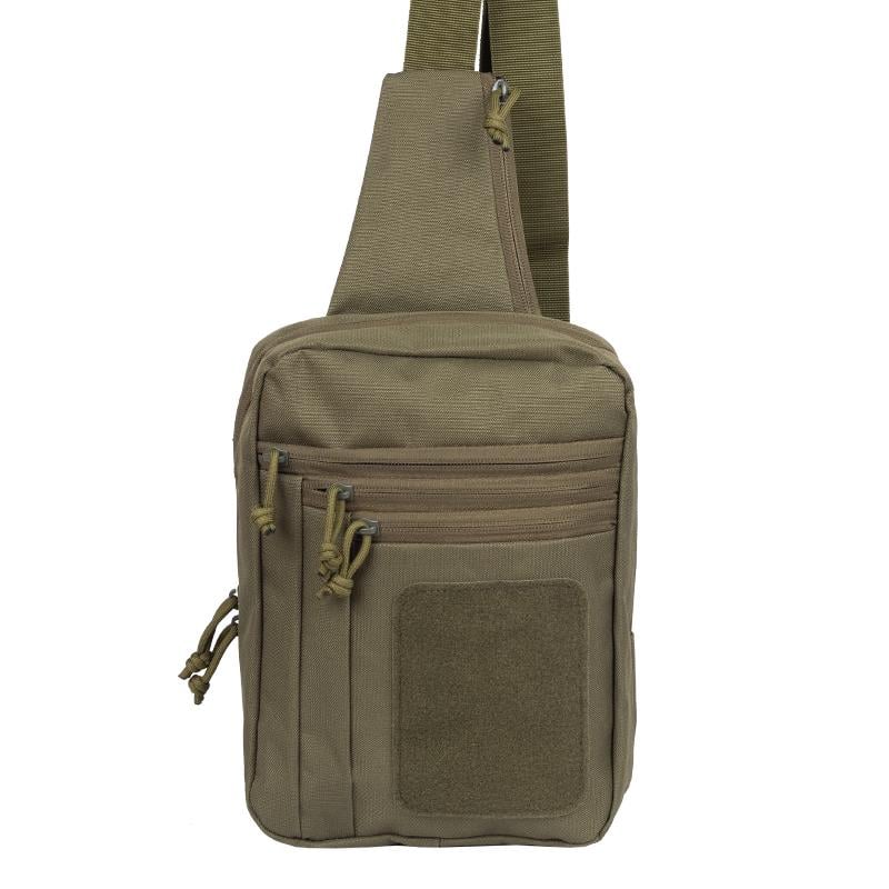 Сумка кобура наплечная Silver Knight с липучкой и кобурой вставкой в комплекте Olive (3581339) - фото 2 Сумка кобура наплечная Silver Knight с липучкой и кобурой вставкой в комплекте Olive (3581339) - фото 2