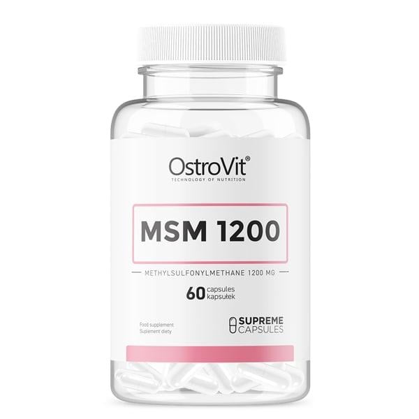 Хондропротектор (для спорту) OstroVit MSM 1200 60 Caps