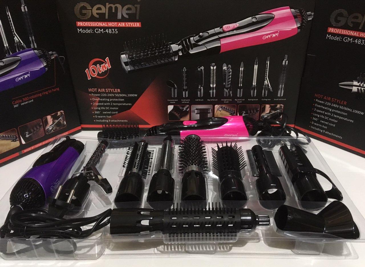 Стайлер для волосся Gemei GM -4835 Hot Air Styler (934066583) - фото 3