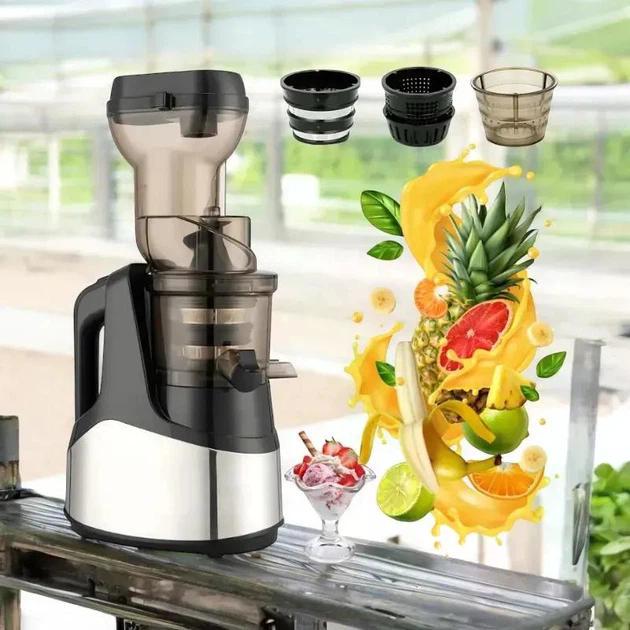 Соковижималка-морозивниця ZepLine ZP-6058 3в1 шнекова з чашею 0,3 л 3000 Вт (ZP-6058) - фото 3 Соковижималка-морозивниця ZepLine ZP-6058 3в1 шнекова з чашею 0,3 л 3000 Вт (ZP-6058) - фото 3