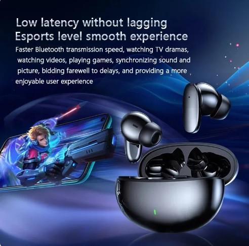 Навушники бездротові сенсорні навушники гарнітура в кейсі Pro 8 Чорний - фото 2 Навушники бездротові сенсорні навушники гарнітура в кейсі Pro 8 Чорний - фото 2