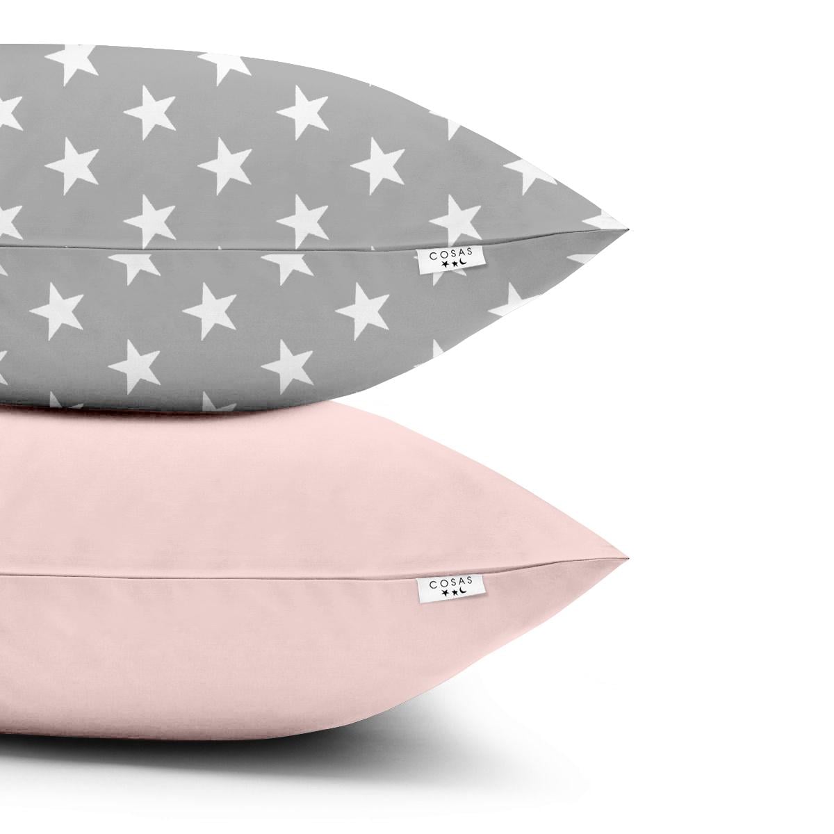 Набор наволочек Cosas Stars Big Grey Rose 40х60 см 2 шт. (4822052050118)