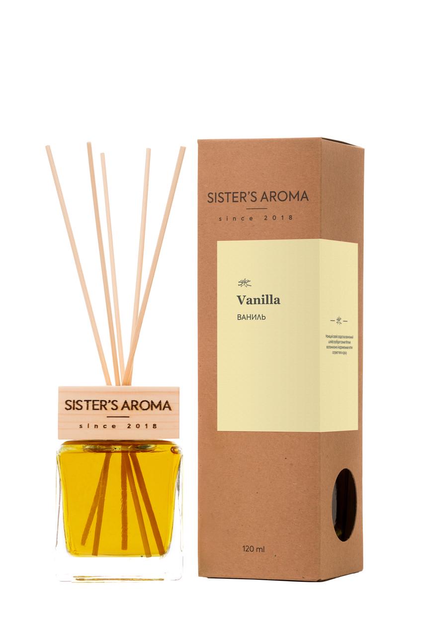 Аромадиффузор Sister's Aroma Ваниль 120 мл (3345) - фото 2 Аромадиффузор Sister's Aroma Ваниль 120 мл (3345) - фото 2