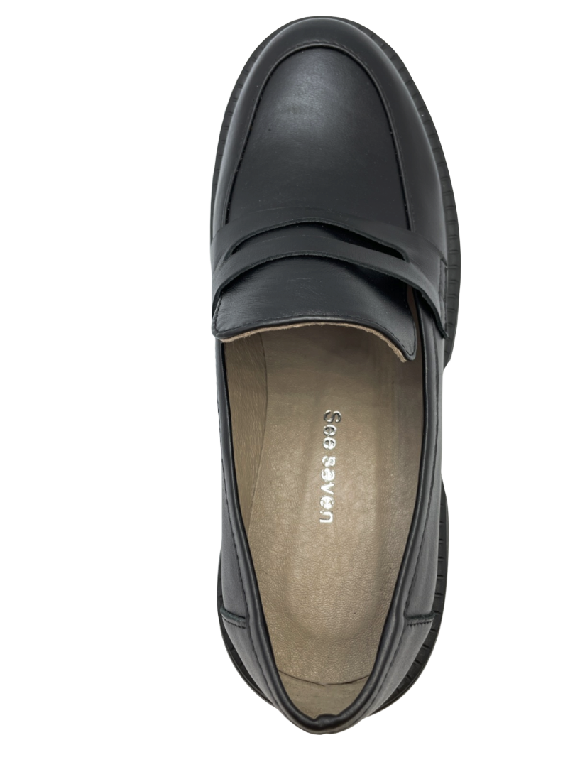 Лоферы женские See Seven M14121 р. 41 Черный - фото 4 Лоферы женские See Seven M14121 р. 41 Черный - фото 4