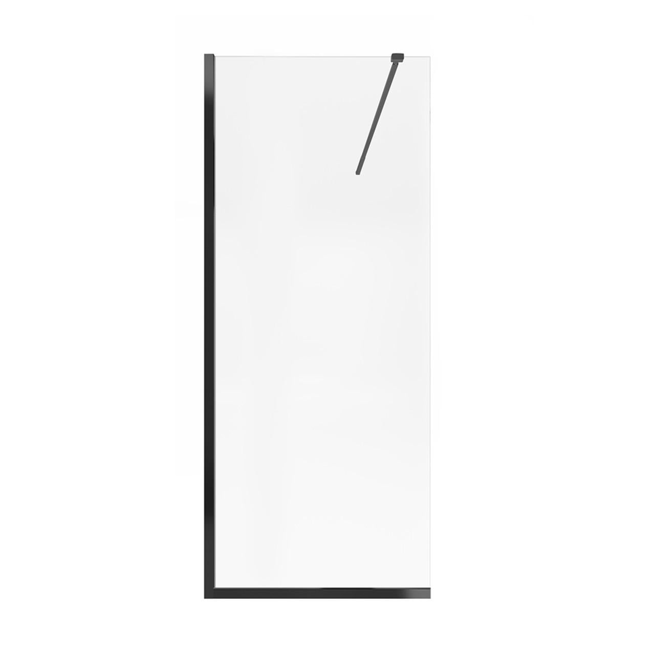 Душевая перегородка Qtap Walk-In Standard BLM209.C8 стекло Clear 8 мм покрытие CalcLess 90х200 см (2836008078)