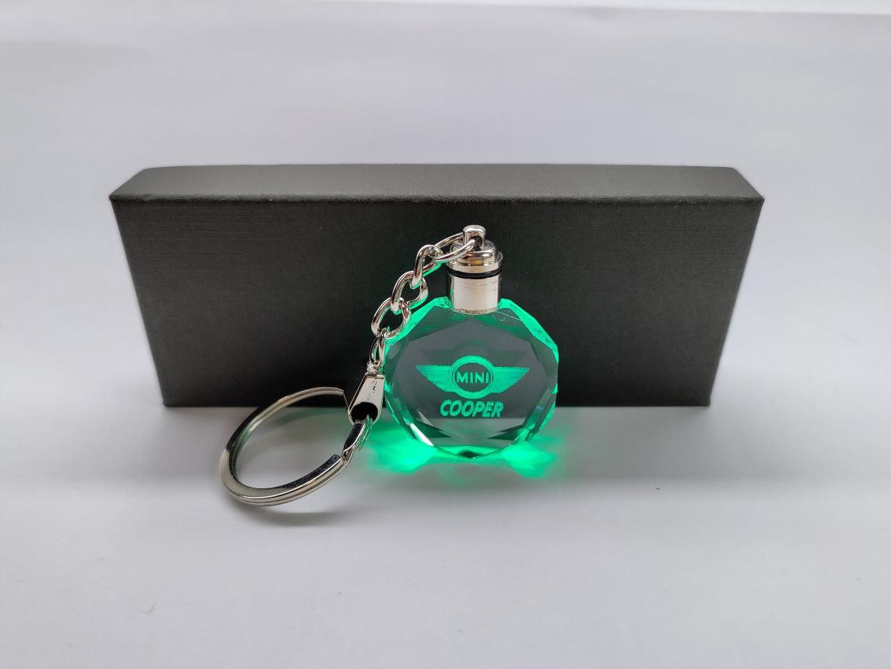 Брелок LED Кристалл MINI COOPER (1504471896)