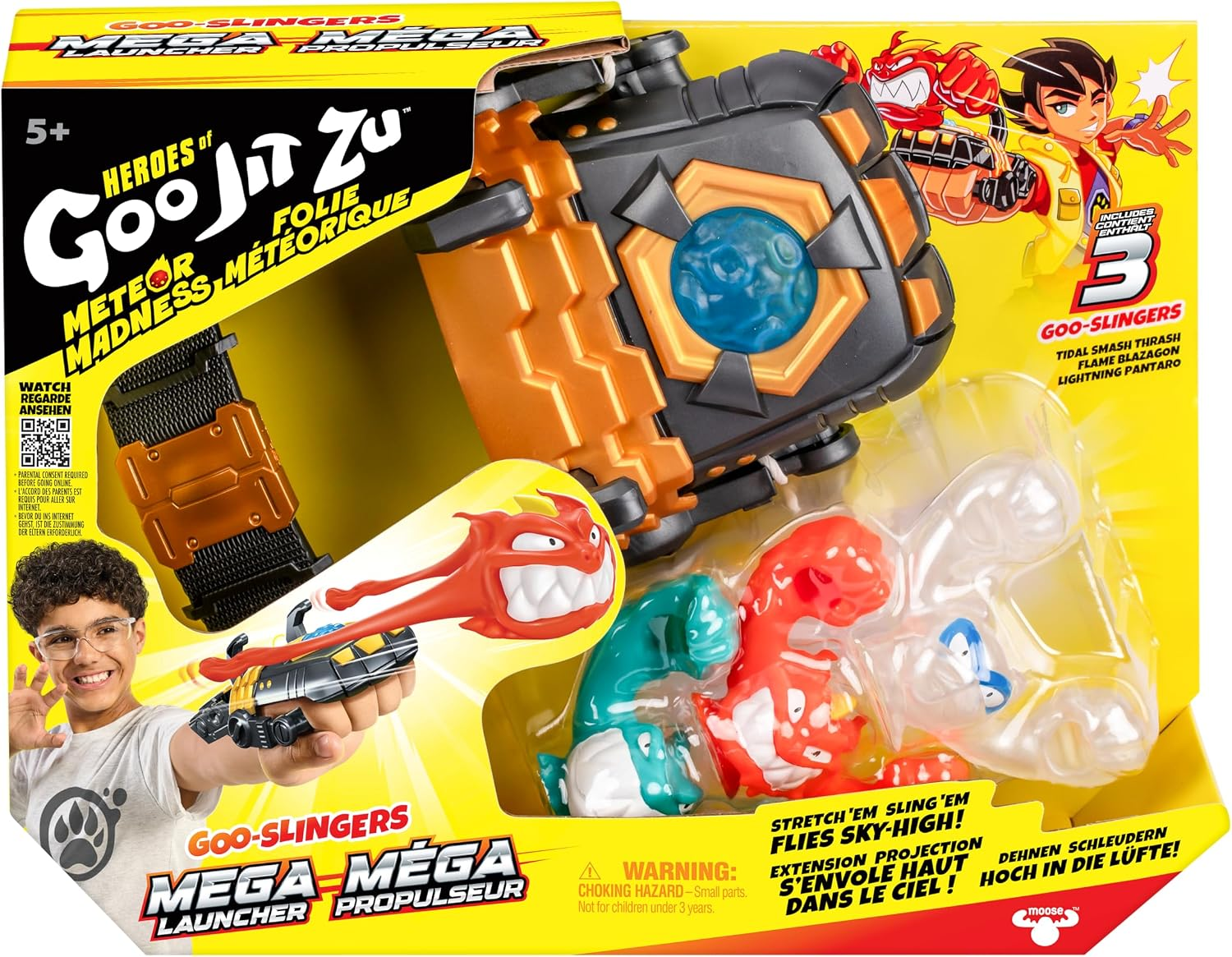 Мегапусковая установка Гуджитсу Heroes of Goo Jit Zu Meteor Madness Goo-Slingers (38136309) Мегапусковая установка Гуджитсу Heroes of Goo Jit Zu Meteor Madness Goo-Slingers (38136309)