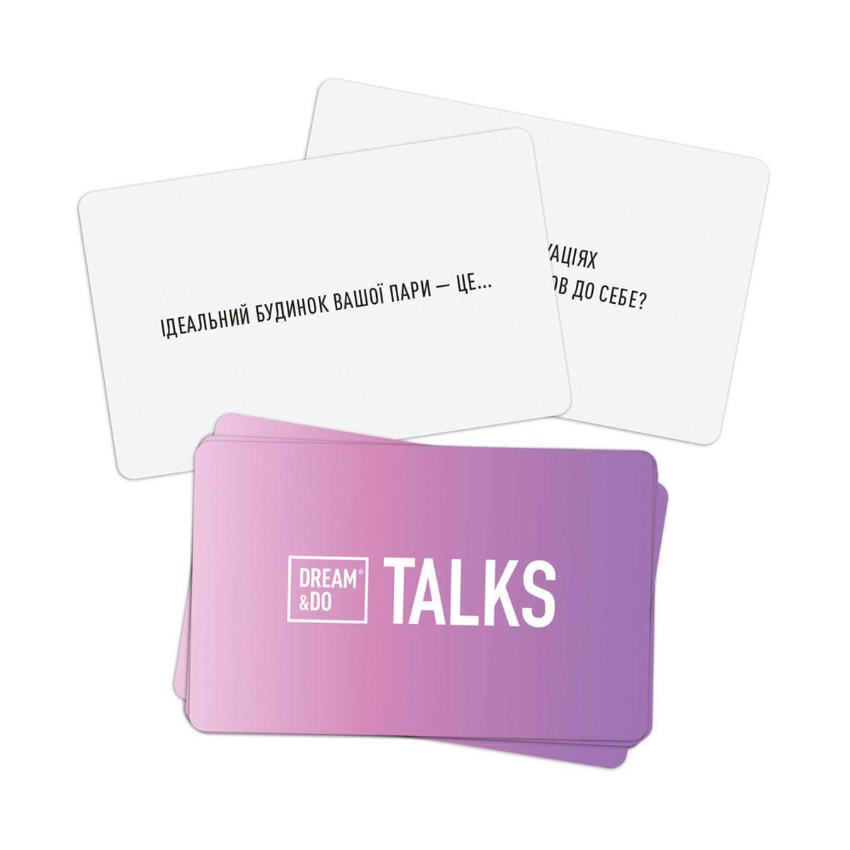 Гра настільна 1DEA.me Dream&Do Talks-Love 115 Запитань закоханим - фото 2 Гра настільна 1DEA.me Dream&Do Talks-Love 115 Запитань закоханим - фото 2