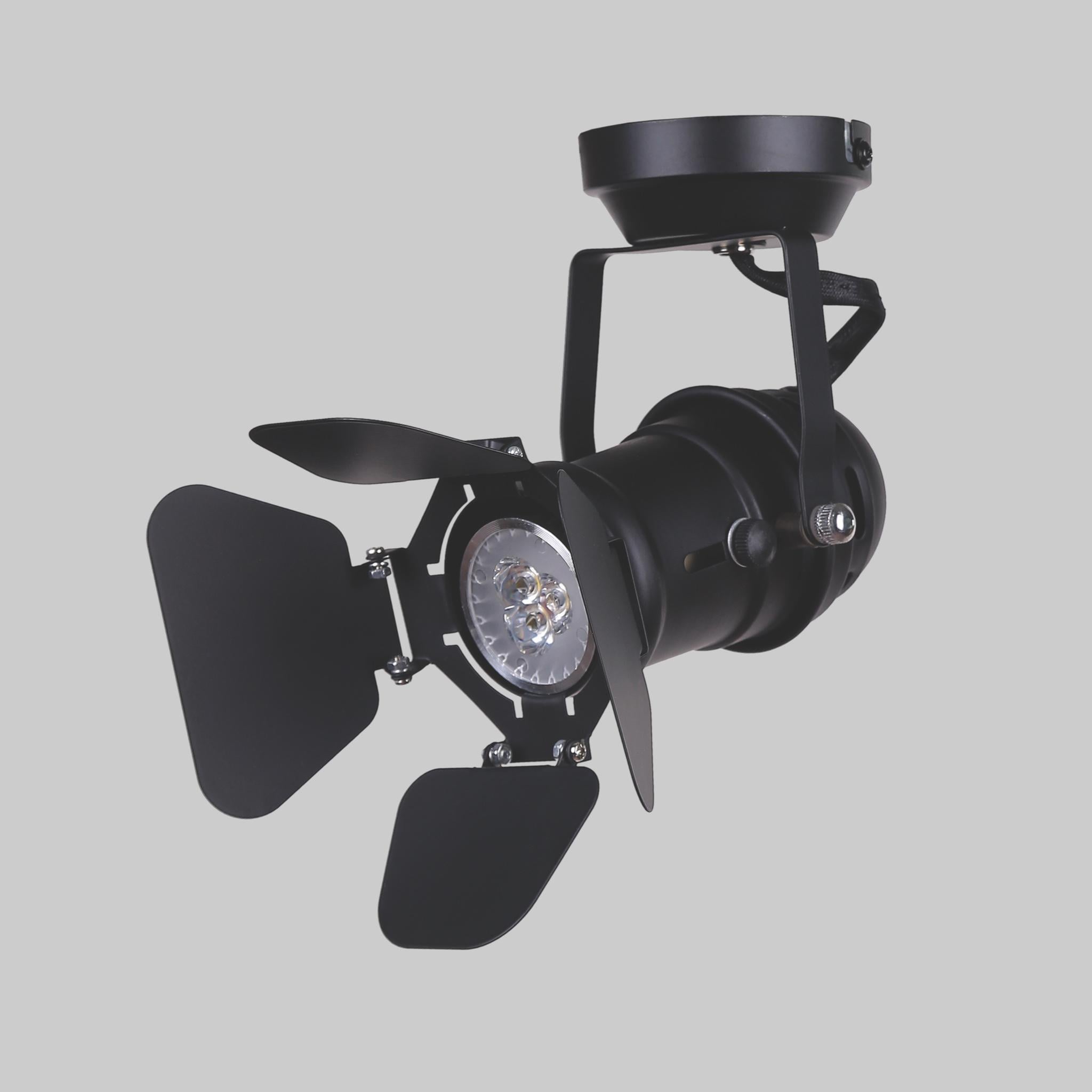 Прожектор-люстра Loft Spotlight 15 см Черный (52-30 черный)