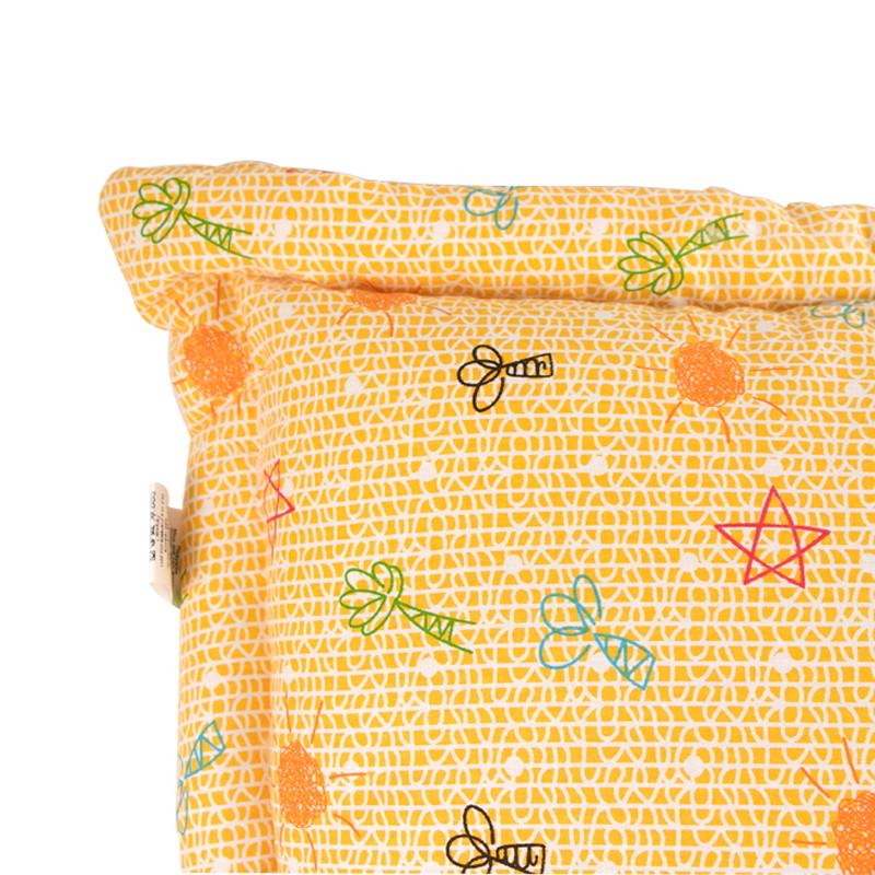 Подушка детская Руно Baby сатин 40x60 см Оранжевый (22859) - фото 2 Подушка детская Руно Baby сатин 40x60 см Оранжевый (22859) - фото 2