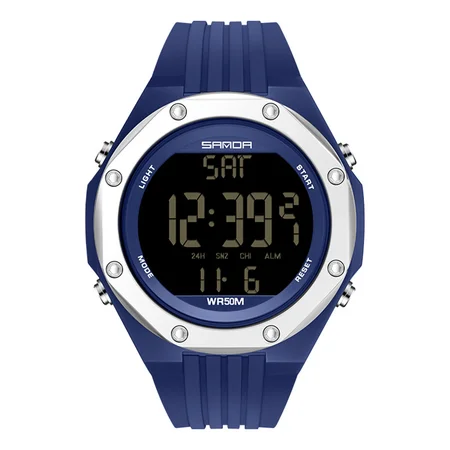 Наручные часы Sanda 6093 Blue/Silver