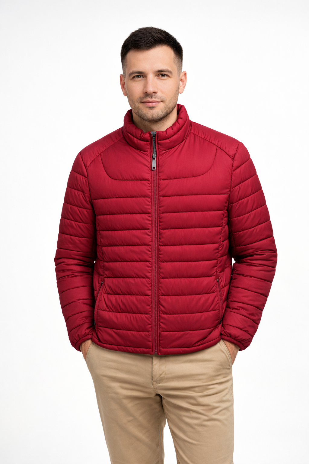 Куртка чоловіча демісезонна C&A без капюшона S Червоний (26127493)