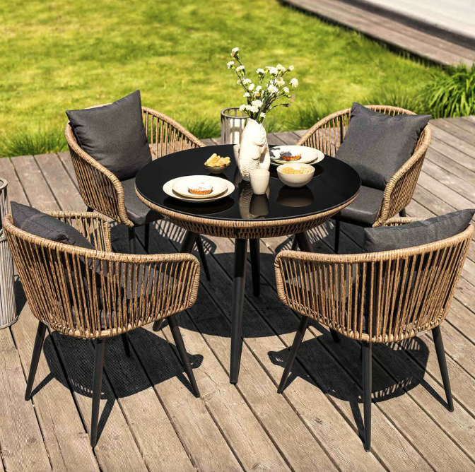 Комплект садовой мебели Di Volio Rieti бежевый, серый