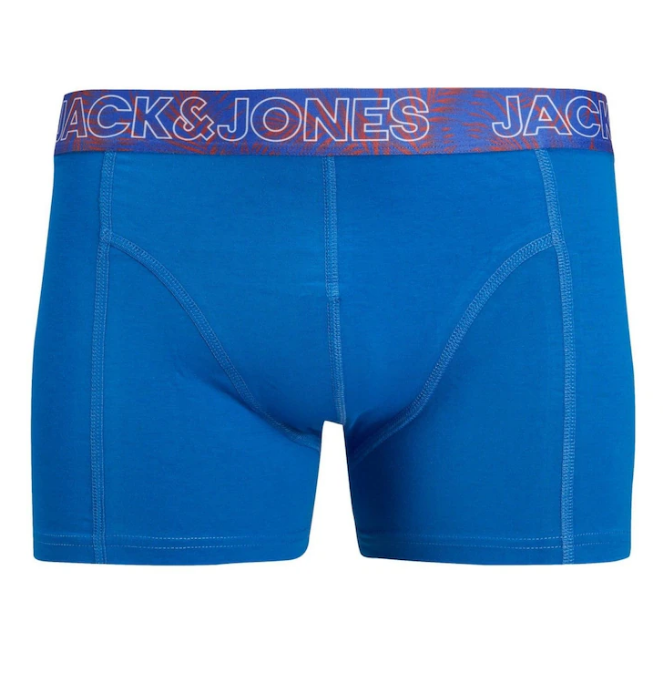Трусы боксеры мужские Jack & Jones XXL Синий (8979845)