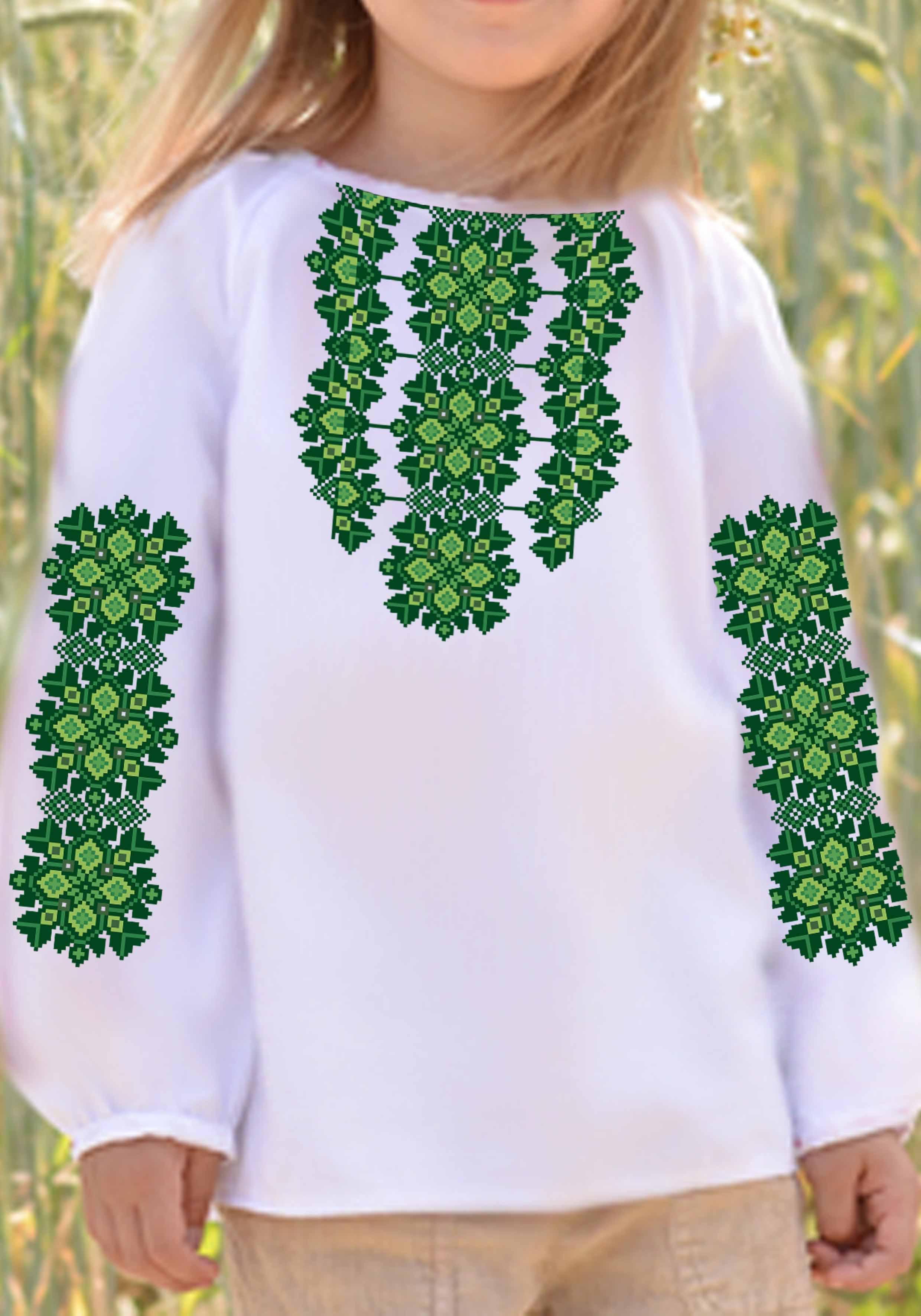 Заготовка для вышивки нитками/бисером для девочки домотканое полотно (СДД-62)