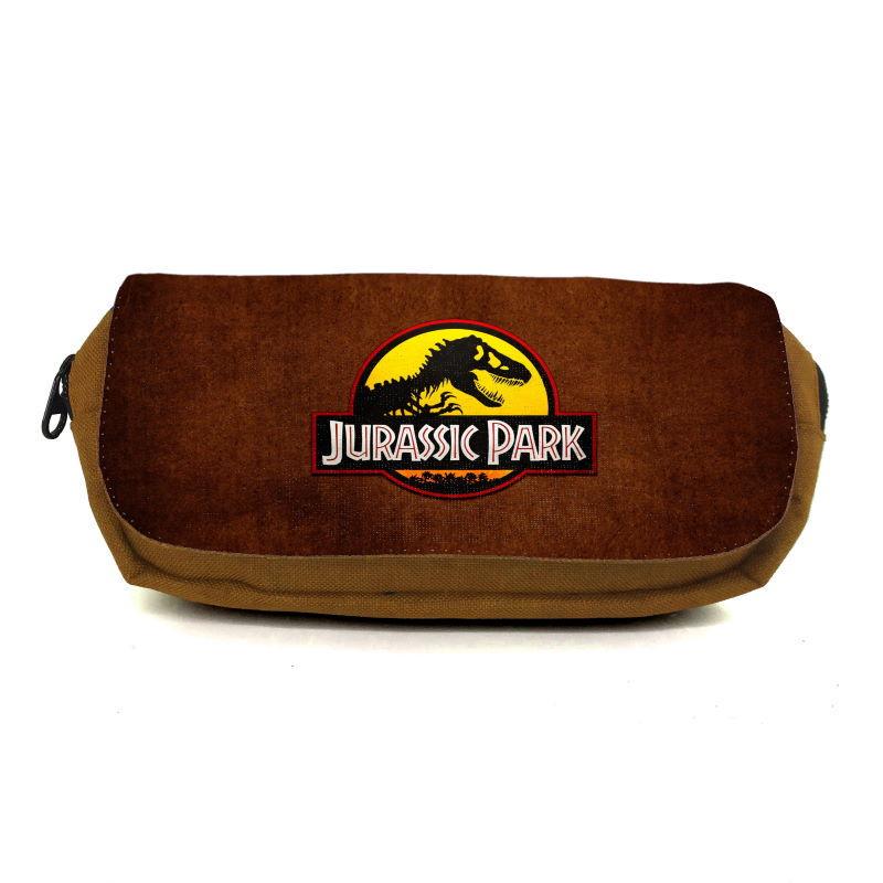 Пенал школьный Парк Юрского Периода 0011 Jurasic Park JRP-0011 Оранжевый (1480995337)