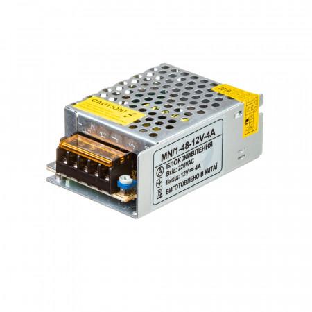 Блок питания Led MN/4 A 48 Вт 12 В IP 20 (1018987)