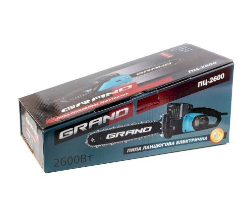 Електропила ланцюгова Grand ПЦ-2600 (794277018) - фото 3