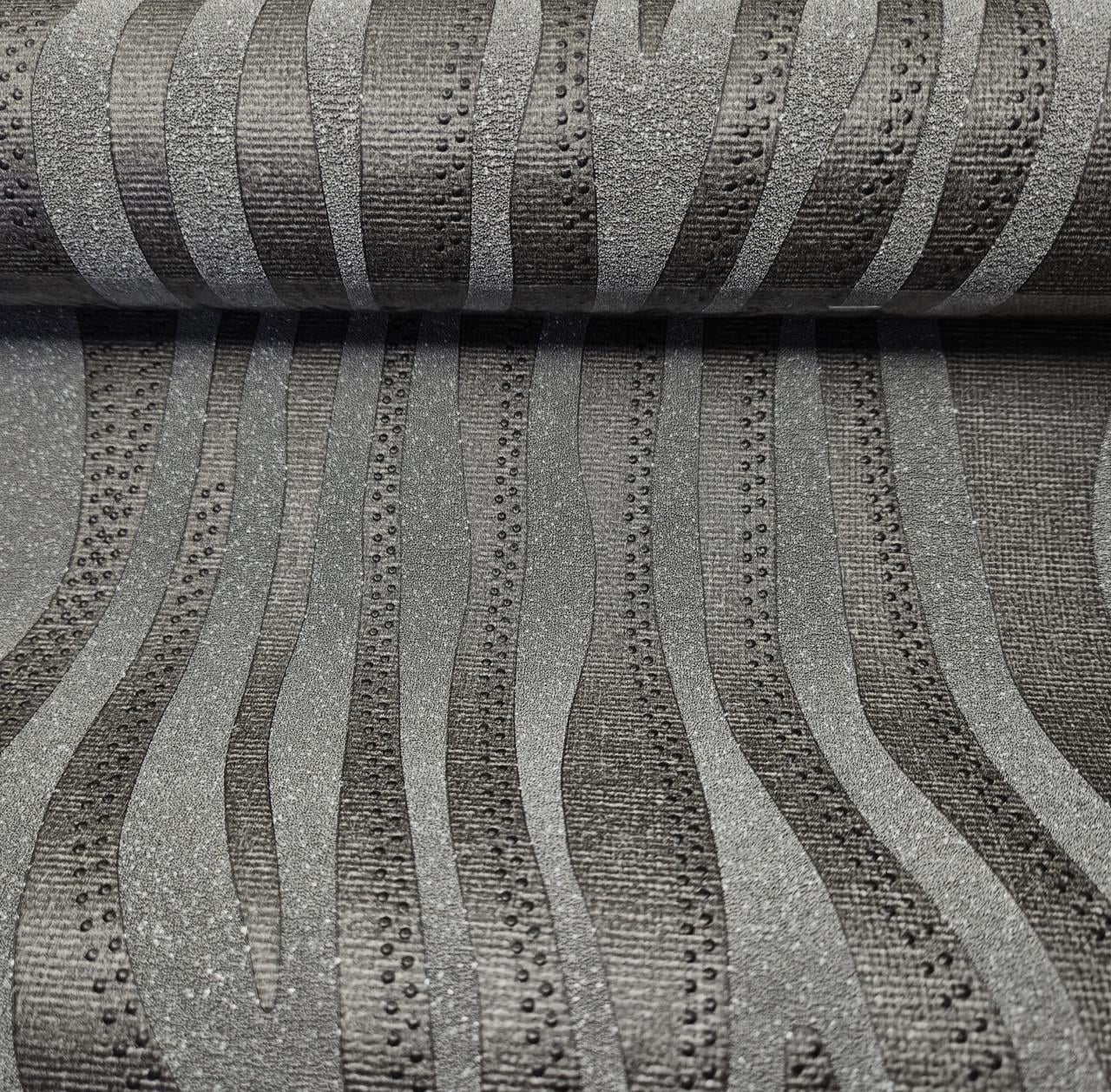 Обои виниловые Marburg на флизелиновой основе Черный (30501)