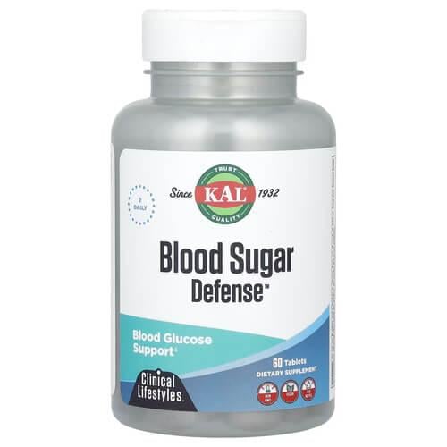Поддержание уровня сахара KAL Blood Sugar Defense 60 табл. (CAL-67204)