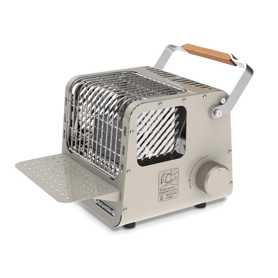 Обогреватель электрический кассетного типа Naturehike CNK2300CW018 1100W компактный 192x185x164 мм Серый (621377)