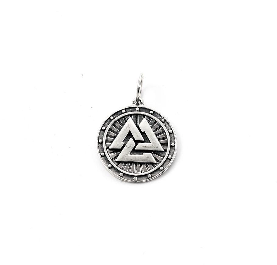 Кулон оберег Maxi Silver 8949 Валькнут (88949)