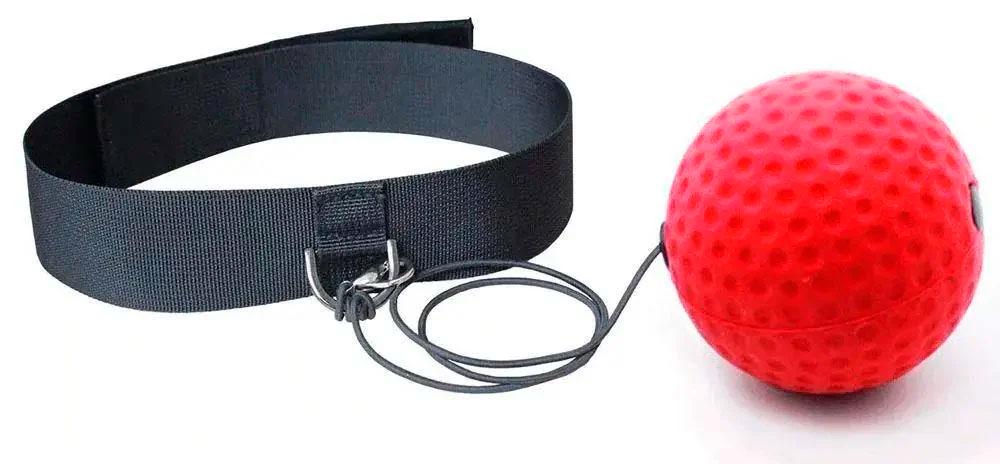 Тренажер для боксу Boxing Reflex Ball Красный (cd3a94d2)