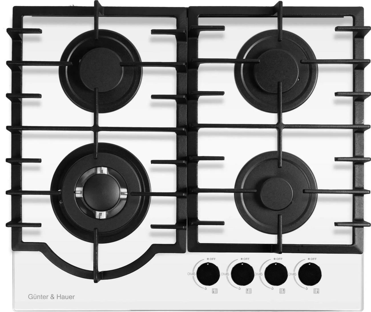 Варочная поверхность газовая Gunter&Hauer GL 644 W (5597)
