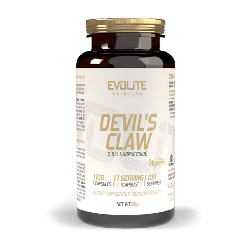 Екстракт кореня диявольського кігтя Evolite Nutrition Devil's Claw 500 мг 100 капс. (22215-01)