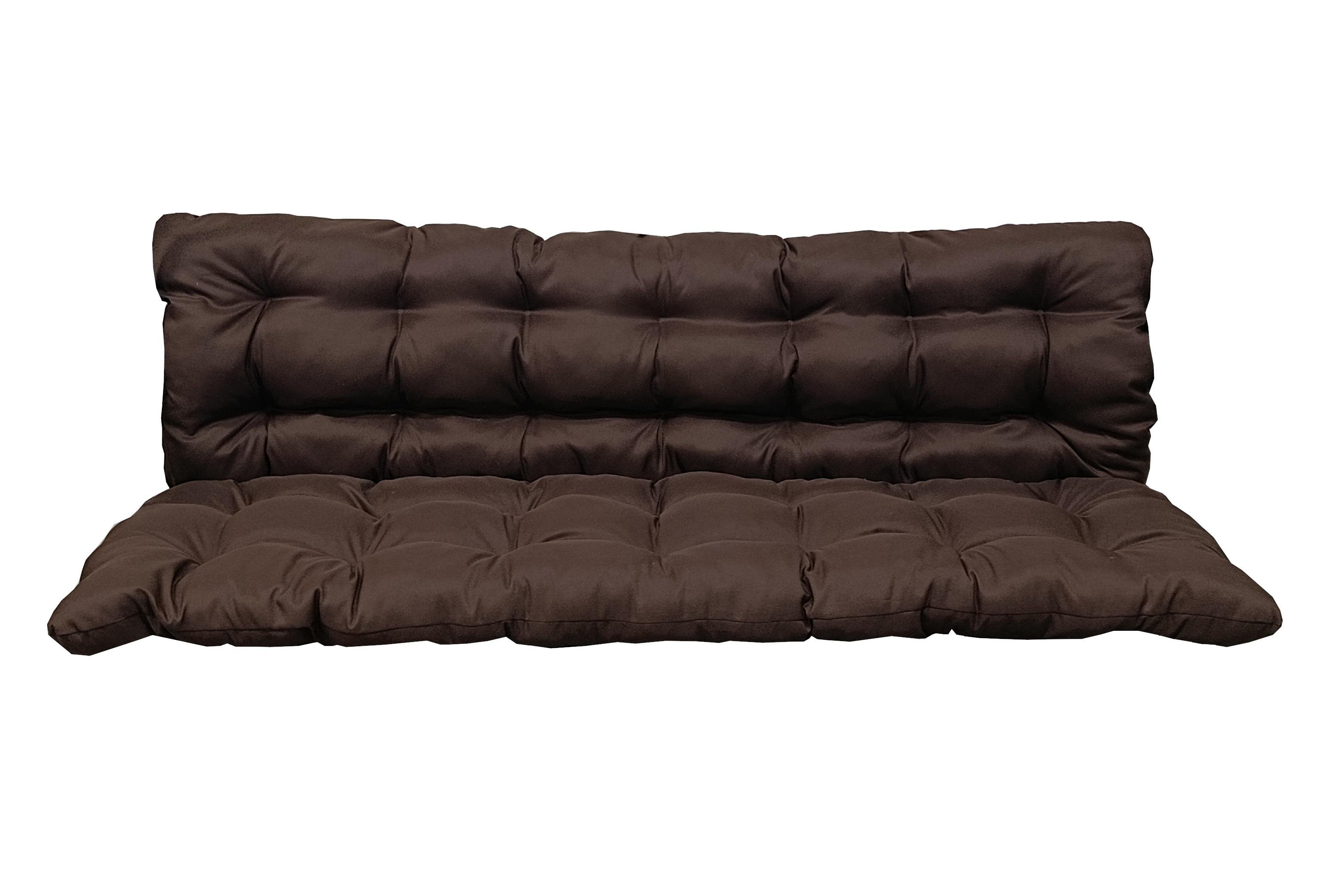 Матрас для качелей eGarden Soft 170x110x12 см Темно-коричневый (5928) - фото 1 Матрас для качелей eGarden Soft 170x110x12 см Темно-коричневый (5928) - фото 1