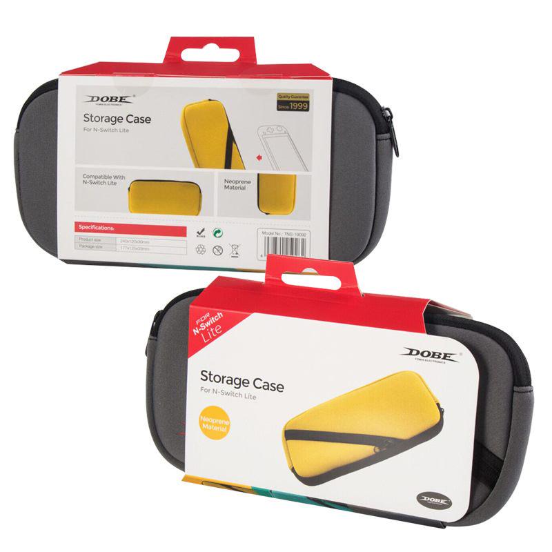 Чехол Dobe EVA Storage Pouch для Nintendo Switch Lite Gray (52082) - фото 5 Чехол Dobe EVA Storage Pouch для Nintendo Switch Lite Gray (52082) - фото 5