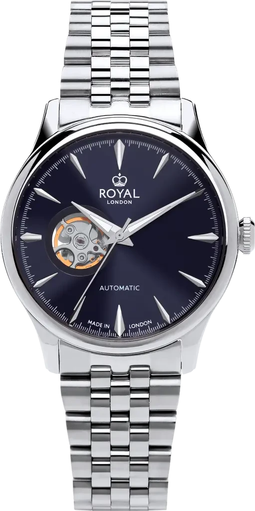 Наручные мужские часы Royal London 41529-08 со стальным корпусом WR 50 м Синий (3145756554) Наручные мужские часы Royal London 41529-08 со стальным корпусом WR 50 м Синий (3145756554)